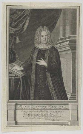 Bildnis des Petrus Conradus Baertling
