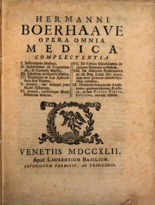 Opera omnia medica ...