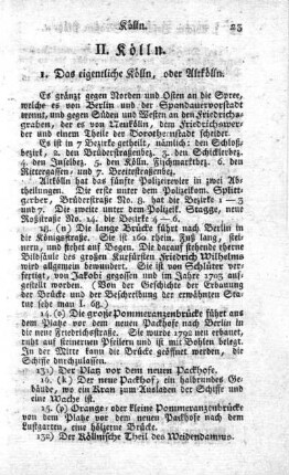 II. Kölln