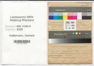 Entnazifizierung Gerhard Holtermann , geb. 05.06.1904 (Landwirt)