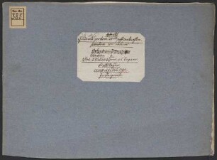 Paratum cor meum Deus, V (4), vl (2), tr (2), org, MH 524, D-Dur - BSB Mus.ms. 385 : [caption title:] Graduale, pro Dominica 20 m a post Pentecosten. à 4 Voci, 2 VV n i, 2 Clarini, e l'Organo. // di G. Michele Haydn mpria. // [binding title, by other hand:] Graduale pro dom: 20 m a post pentecosten. // paratum cor meum. // [Incipit] // a // 4 Voci, 2 Violini 2 Corni[!], e l'Organo. // di MHaydn. // comp: 29 Novbr 1790. // In Originali