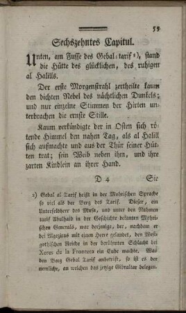 Sechszehntes Capitul.
