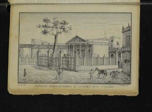 Templete erigido en memoria de la primer misa (Habana)