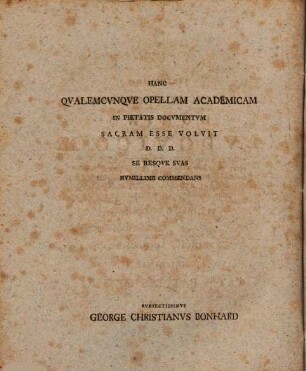 Dissertatio inauguralis medica sistens De usu lienis verisimillima