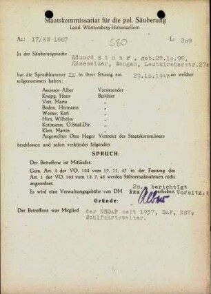 Stöhr, Eduard