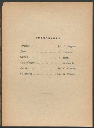 Personages