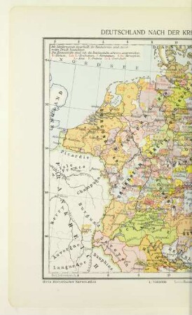 Deutschland nach der Kreiseinteilung (XVI. Jahrhundert)