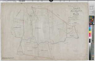 Schöppingen (Schöppingen), Zusammenlegung Ramsberg, Bl. 1 Urkarte II Flur 26