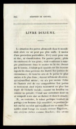 Livre Dixième.