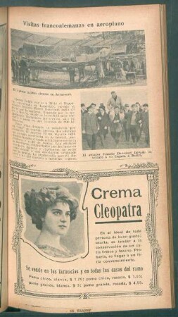 Visitas francoalemanas en aeroplano