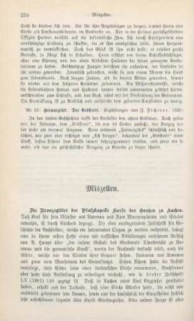234-240 Miscellen