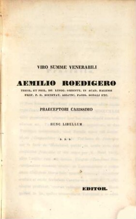 Rabbi Tanchum Hierosolymitani commentarium arabicum ad lihorum Samuelis et Regum locos graviores ... edidit et interpretationem latin adjecit Theod. Haarbruecker