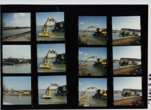 Tonverlegung am Wesel-Datteln-Kanal, Ahsen, 1997