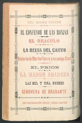 Del mismo editor