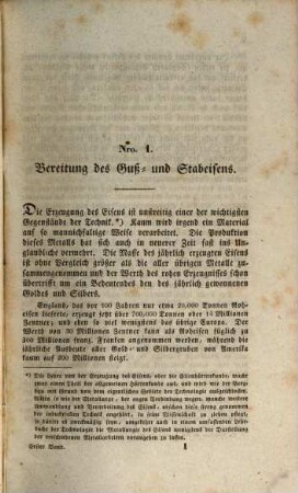 Handbuch der Technologie oder rationelle Darstellung der technischen Gewerbe : nach den neuesten Ansichten und Erfindungen ; mit Steindrucktafeln, 1