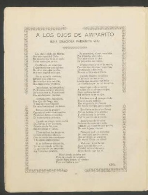 A los ojos de Amparito : (Una graciosa paisanita mía)