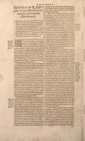 De Vita & Rebvs gestis S. Caroli Borromaei Cardinalis & Archiepiscopi Mediolanensis.