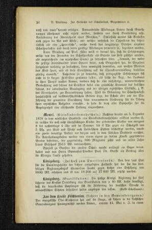 Königsberg : (Gratifikation)