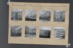 Straßenansichten. Berlin, Mitte, Krausenstraße