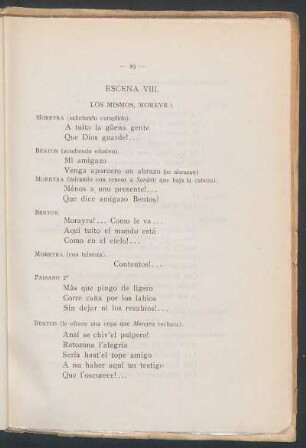 Escena VIII. : Los mismos, Moreyra