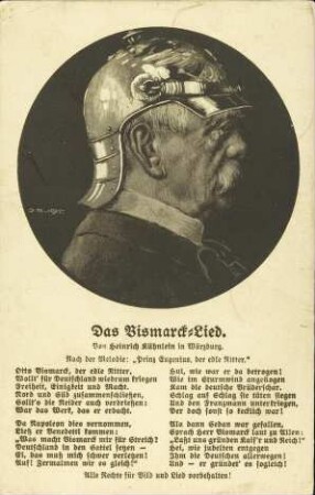 Das Bismarck-Lied.