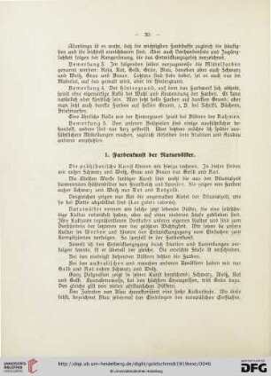 1. Farbenkunst der Naturvölker