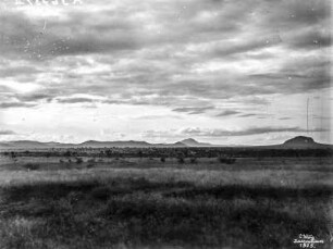 Steppenlandschaft : Blick über eine Steppe