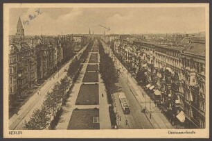 Ansichtskarte "Gneisenau-Straße"