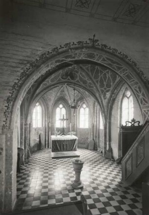 Gager-Groß Zicker/Rügen. Kirche (um 1400), Inneres
