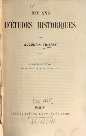 Oeuvres complètes, 6