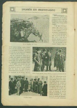 Jaurés en Montevideo