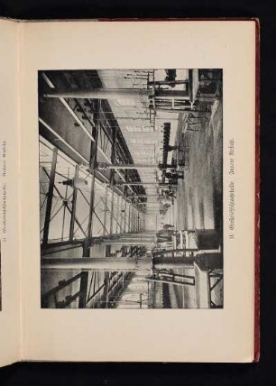 II. Großviehschlachthalle. Innere Ansicht.