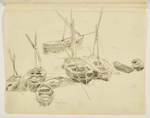 Boote am Strand