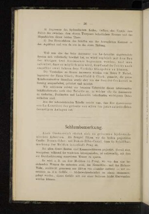 Schlussbemerkung.