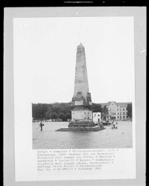 Denkmal für den Erzbischof Friedrich Karl Joseph von Erthal