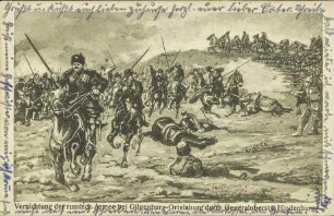Vernichtung der russ. Armee bei Gilgenburg-Ortelsburg durch Generaloberst v. Hindenburg