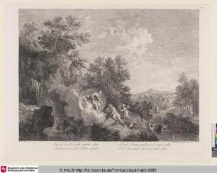 [Paysage, dans lequel on voit Diane et Endymion; Diana and Endymion; Landschaft mit Diana und Endymion]