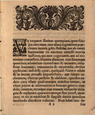 Chymia complura abdita natura mysteria accurate explanans, et saepe exacte imitans