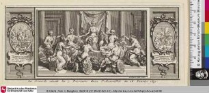 La Concorde réunit les 7. Provinces dans l'Assembleé du 18. Ianvier 1651