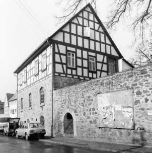Ehemaliges Rathaus (Mischbau); Ranstadt, Kirchbergstraße 18
