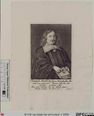 Bildnis Christoph Arnold