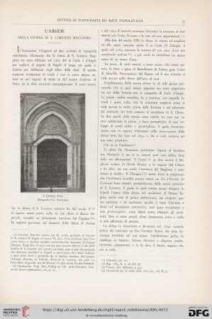 4: L'abside della chiesa di S. Lorenzo Maggiore