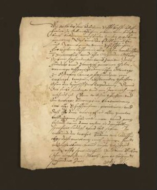 1602 März 09. Handschriftliche Quittung der Ottilie von Fürstenberg, Äbtissin, über Pachtgelder (Stift Oerlinghausen).