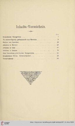 Inhalts-Verzeichnis