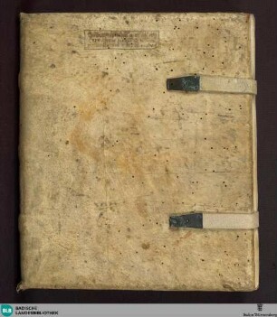 Hrabani Mauri uniuerso libri XII-XXII - Cod. Aug. perg. 68