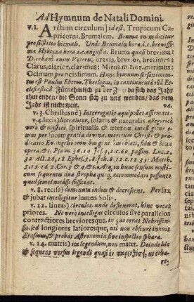 Ad Hymnum de Natali Domini.