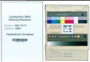 Entnazifizierung Anneliese Hessenbruch , geb. 25.06.1922 (Berufsschullehrerin)
