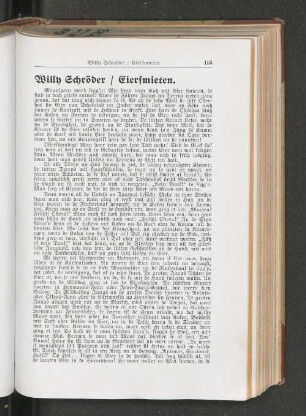 Willy Schröder / Eiersmieten
