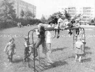 Spielende Kindergartenkinder