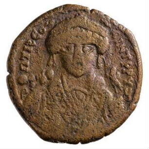 Münze, Follis, 588 / 589